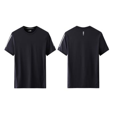 China New Anti-wrinkle Sport Men's Clothing Low MOQ Logo Quality Men's T-shirts Custom Tee for sale