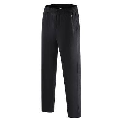 China Anti-wrinkle new arrivals plain men's training wear long pant outdoor fitness gym casual pants for sale