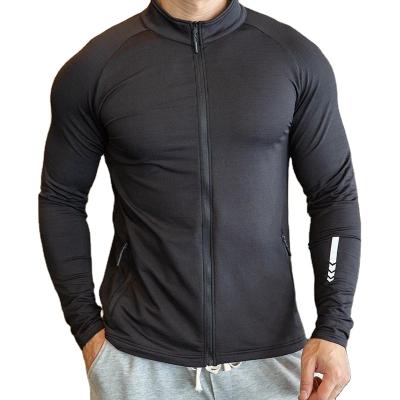 China Logo Quick Drying Running Fitness Custom QUICK DRY Clothes 1/4 Zipper Training Sweatshirt For Men for sale