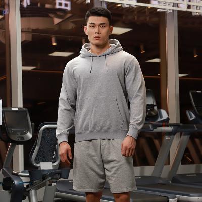 China Mens Breathable Cotton Hoodie Jogging Sweatshirts Training Wear Shorts Casual Gym Tracksuit for sale