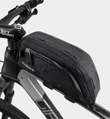 China INBIKE Polyester Durable Multifunctional Bike Bags Saddle Bicycle Front Top Tube Bike Triangle Waterproof Bag for sale