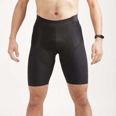 China INBIKE Wholesale Breathable All Black Cycling Mens Breathable Padded Cycle Shorts Without Bib for sale