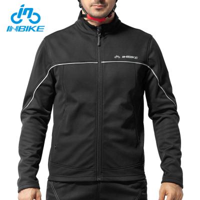 China INBIKE Wholesale Price Antibacterial Cheap Warm Thermal Winter Bike Wear Set Waterproof Cycling Jacket for sale