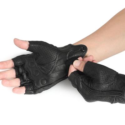 China Breathable Motorcycle Gloves Bike Gloves Custom Training Cycling Tactical Leather Cycling Gloves for sale