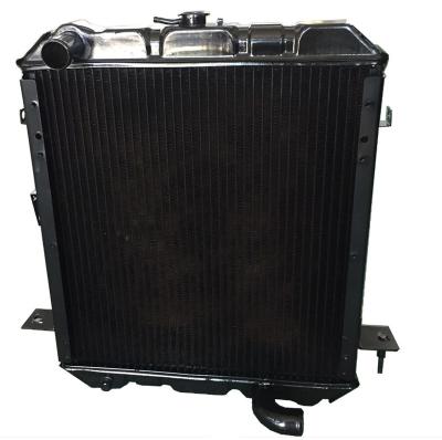 China Automotive Cooling System Copper Brass Truck Radiator For ISUZU 4BE1 4Because2 for sale