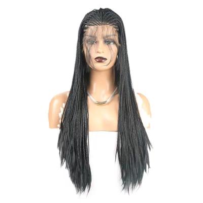 China Dirty Wigs Front Lace Braid African Kinky Curly Hair Wigs New Product Dreadlocks Hair Synthetic Head Covering High Quality Curly Full Wig for sale