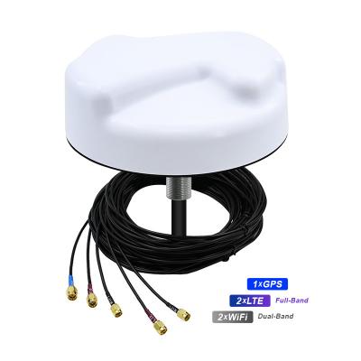 China Car mobile Trailer Truck Caravan communication antena LTE Wifi GPS Combo antenna  Screw Mount Combination Vehicle Antenn for sale