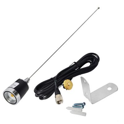 China uhf VHF universal Car antenna signal G58 Coax Cable NMO Antenna and NMO Mount for Truck Car Mobile Radio Transceiver for sale