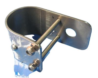 China Custom Stainless Steel U / Z Type Antenna Mounting Bracket Holder for sale