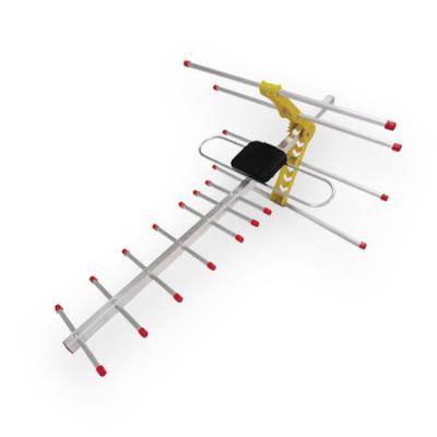 China 10dBi VHF UHF 9 Element Yagi Antenna for sale