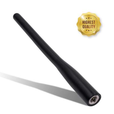 China Flexible 1-4dBi Handheld VHF UHF Mobile Antenna Rubber Radio Antenna 83mm Long for sale