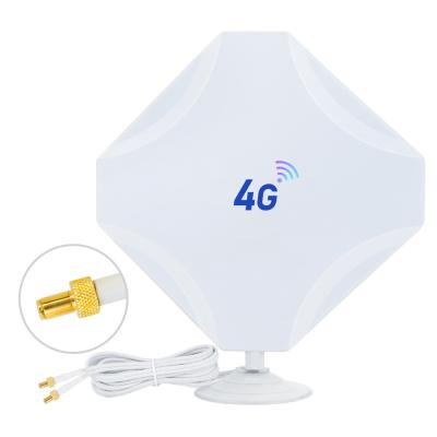 China Platten-Antenne 50Ohm 15dBi 4g Mimo Lte Directional High Gain für Wifi-Router zu verkaufen