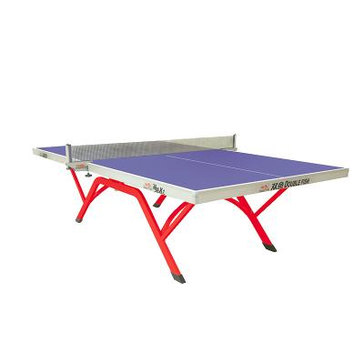 China Foldable Table Sports China Best Price Double Thickness Fish 25Mm Ping Pong Table Tennis Table Ball Waterproof Tables for sale