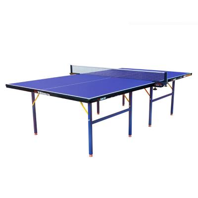 China OEM 15mm Foldable MDF Board Foldable Ping Pong Table Tennis Table Tennis Table, Portable Ping Pong Table Without Wheels for sale