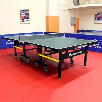 China Foldable Ping Pong Table Exercise Training Equipment Folding Indoor Ping Pong Table, Ping Pong Equipment Table With Wheels for sale