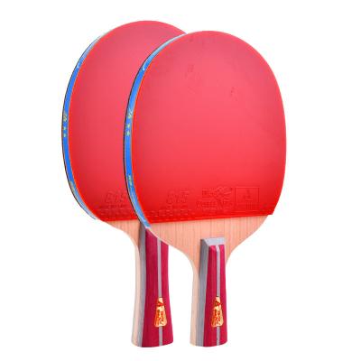 China Best Price Table Tennis Paddles , Pure Wooden Table Tennis Accessories Table Tennis Rackets 150*157mm for sale