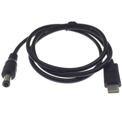 China Fast Charging 20V 3A 65W USB Fast Charging Type C to DC Power PD Charging Cable 5.5mm x 2.1mm for Laptop Computer for sale