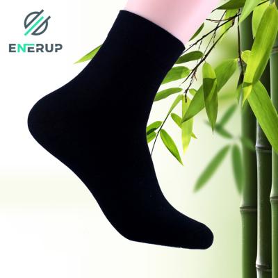 China Enerup QUICK DRY Mens Bamboo Fiber Hogs Crew Casual Work Wear Sock Moisture Wicking Super Soft for sale