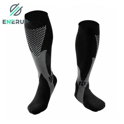 China Enerup Sustainable Custom Men's Women's Sneaker OEM Running Sporting Mayor De Futbol Sports 20-30Mhg Calcetines Por Compression Bangs for sale