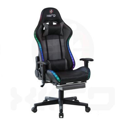 China (Size) RGB Adjustable Gaming Chair PC Gamer LED Light Chairs XIIRD Video Games for sale