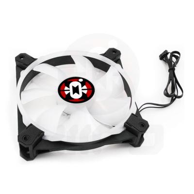 China With Fan Cooler CPU Cooling Dual Aperture 120mm RGB Mainframe Fan Case Fan Green Blue Red White Desktop PC for sale