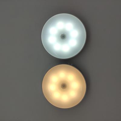 China Modern Hot Selling Super Sensitive 8 LED Magnetic Wall Light Motion Sensor Home Lighting for sale