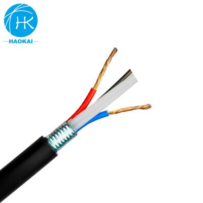 China Photoelectric Composite Outdoor Fiber Optical Cable GDTS-2-24Xn 2*1.5 for sale