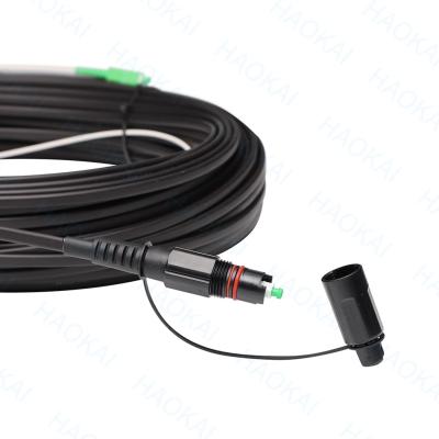 China IP67 Fiber Optic FTTX Solution Connector Waterproof Optic Patch Cord for sale