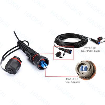 Cina Mini IP SC APC OptiTap LC UPC FTTH Drop Cable Assembly connettore impermeabile in vendita