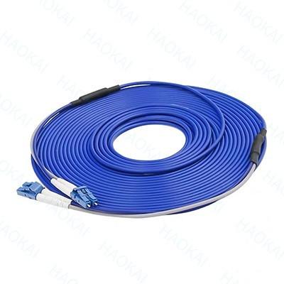 China Armored Duplex Fiber Optic Patch Cable Lc Patch Cord Flame Retardant for sale