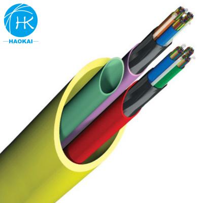 China PE Micro Air Blown Cable Coating And Stranding HDPE Micro Duct Tube Pipe for sale