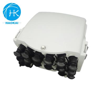 China Waterproof Outdoor Fiber Optic Junction Box 16cores 16ports FTTH Distribution Box for sale