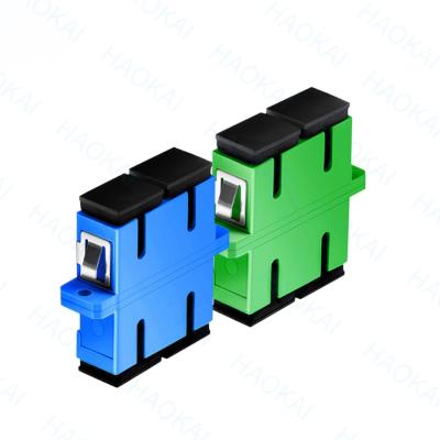 China PVC Duplex SC APC UPC Adapter 1260nm - 1650nm Wavelength For Telecommunication for sale