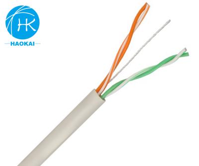 China Cable CCA para LAN en interiores Eco-friendly PVC Jacket 2pares UTP CAT3 cable en venta