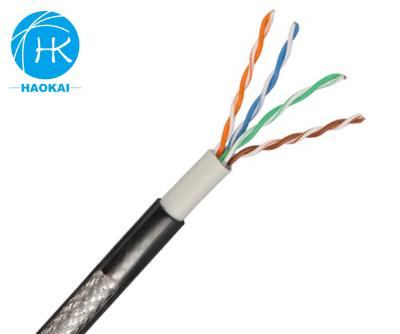 China SFTP CAT5 CAT5E LAN Network Cable Outdoor Network Patch Cable for sale