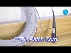 ftth drop fiber patch cord sc apc fc st lc steel wire frp data center systems