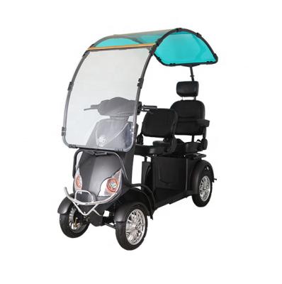 China 2021 Best Passenger Mobility Scooters Electric Passenger 4 Wheel Handicapped Tricycle Citycoco for sale