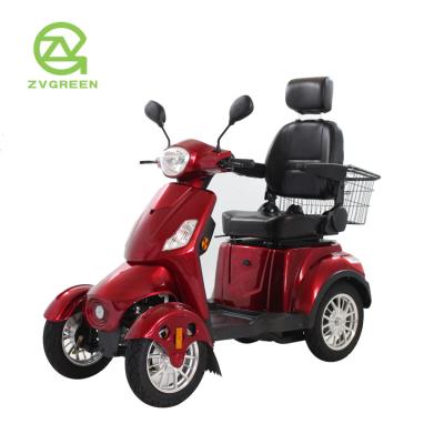 China China Wholesale Carbon Steel Electric Mobility Scooter Motorized Disabled Four Wheel Electric Citycoco for sale