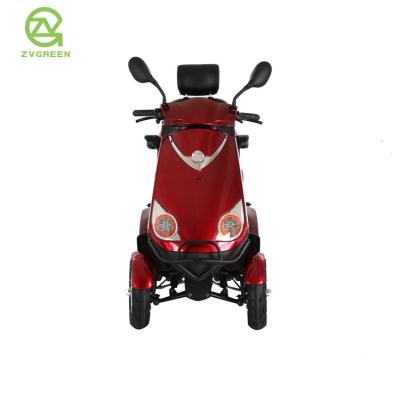 China High Quality Comfortable Safe Four Wheel 4 Wheel Handicapped Electric Scooter for sale