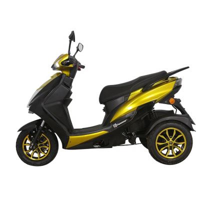 China Plastic Commercial Insurance Electro Scooter 3 Wheel Handicapped Scooters Moped Tricycle for sale