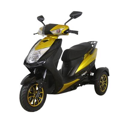 China Factory Outlet Plastic Perfect Wheel Adult Electric Scooter Handicapped 3 Big Wheel Tricycle for sale