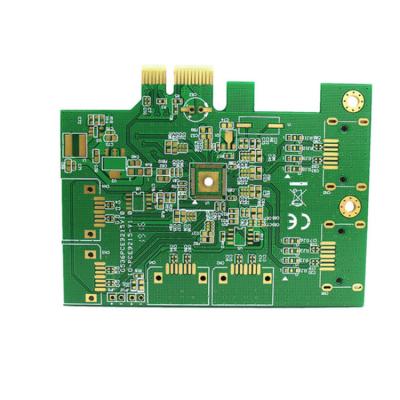 China High Quality Double Dry Film FR4 Side SMT PCB Gold Finger Contact Drop Boards Double Sided PCB for sale