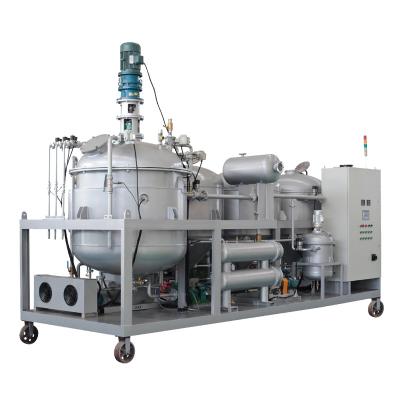 China Used Factory High Viscosity Lubricating Oil Purification Plant for sale