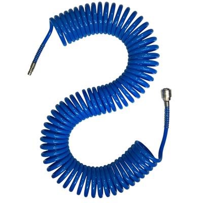 China High Quality Air Chendl Pneumatic Hose With German Type Coupling Blue Air Flexible Hose PU for sale