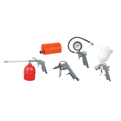 China Chendl Factory Price 5pcs Air Spray Gun Kit Tire Inflation Gun Air Blow Gun Kit for sale