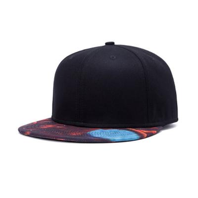 China COMMON Most Popular Two Stone Snapback Floral Pattern Supply Simple New Snapback Hat Wholesale for sale