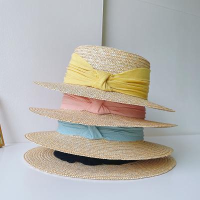 China Wholesale Character Ladies Straw Hat Beach Summer Straw Hat Soft Hat For Woman for sale