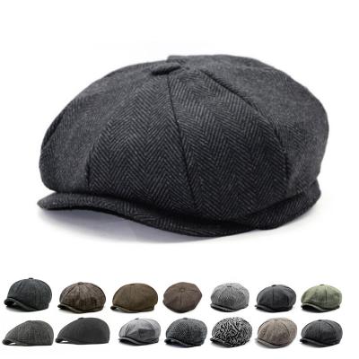 China breathable & Wholesale waterproof ivy newsboy hat fashion wool felt taxi driver hat ivy newsboy hat gatsby hat for sale