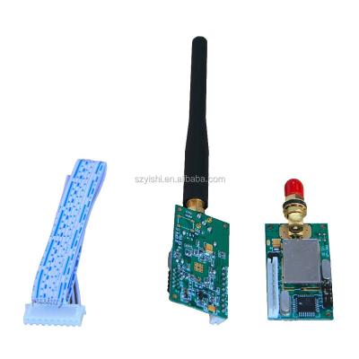 China C10U 300m 433Mhz 50mW POS data transmitter and wireless receiver module, RS232/RS485/TTL RF wireless transceiver module for sale