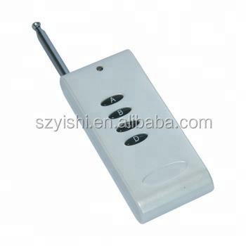 China 4-Key 800m , 315Mhz or 433Mhz RF Wireless Remote Control Switch On Remote Switch YK1000-4 for sale